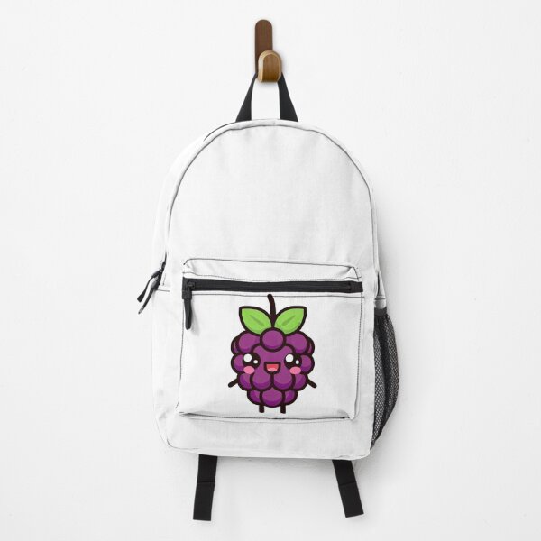 Item preview, Cute Kawaii Blackberry Cartoon Fruit Character designed and sold by ArtfulWeave.