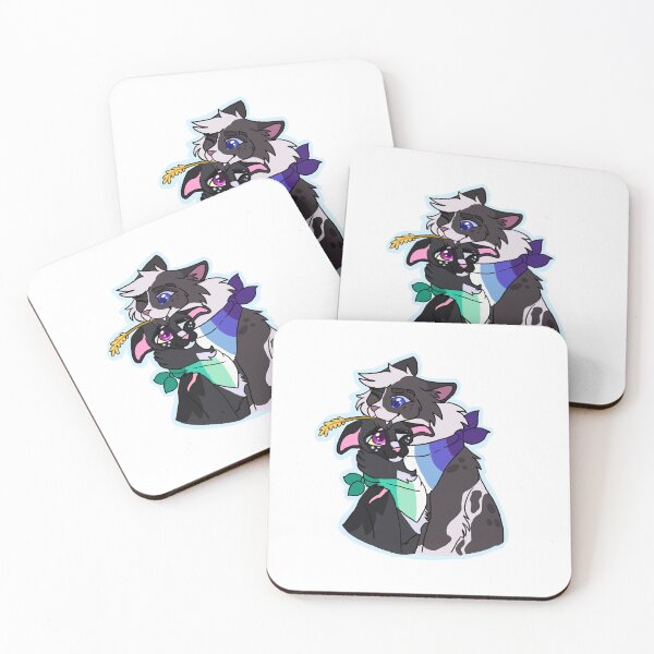 Item preview, Raven and barley pride sticker designed and sold by Ink-A-Poo.