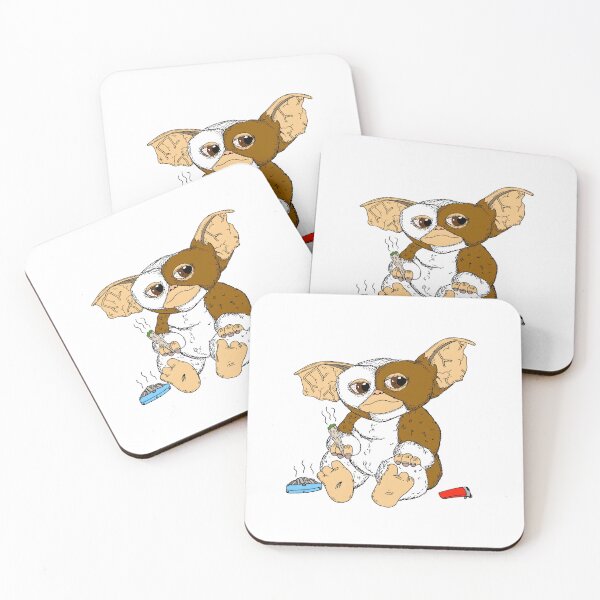 Item preview, Green gizmo hand illustrated design from THE GREMLINS  designed and sold by Barrie’s Designs .