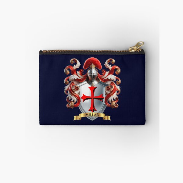 Item preview, Miller Family Crest – Scottish Heritage Red Cross Shield designed and sold by Highlandkings.