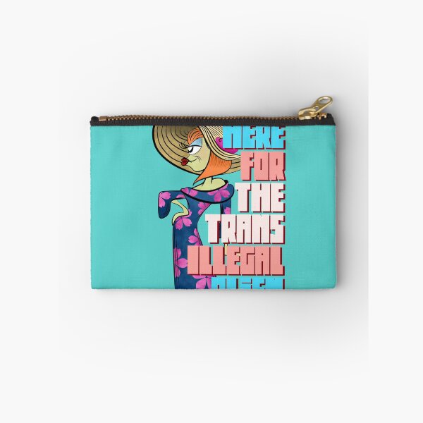 Item preview, Here For The Trans Illegal Alient designed and sold by DrawnByBryan.
