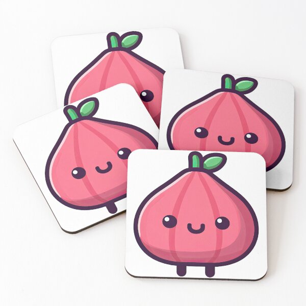 Item preview, Adorable Kawaii Fig Cartoon Fruit Character designed and sold by ArtfulWeave.