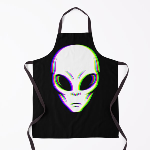 Item preview, Alien Head Glitch Effect – Futuristic Sci-Fi Design for T-Shirts, Posters & Stickers designed and sold by VariousGoodies.