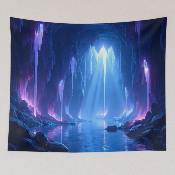 Item preview, Luminous Abyss: The Enchanted Cavern designed and sold by oanaunciuleanu.