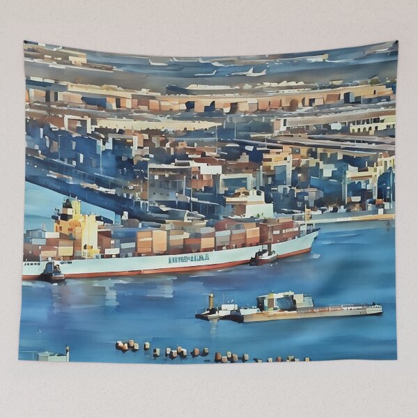 Item preview, Our Ship Has Come In designed and sold by RCWatercolours.