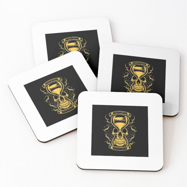Item preview, Hourglass Skull T-Shirt designed and sold by Rune-Designs.