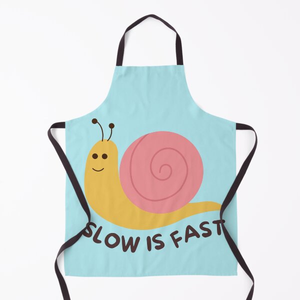 Item preview, Slow is Fast Snail designed and sold by GoblinBoutique.