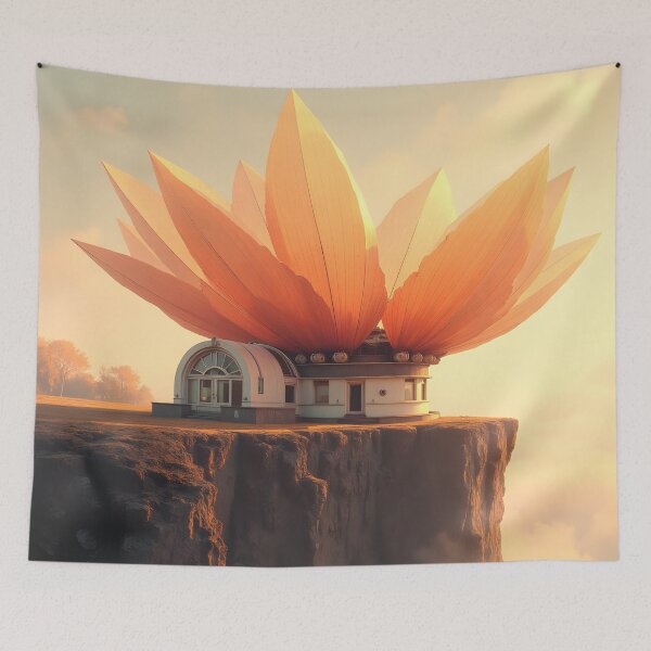 Item preview, Sanctuary of the Blooming Lotus designed and sold by oanaunciuleanu.