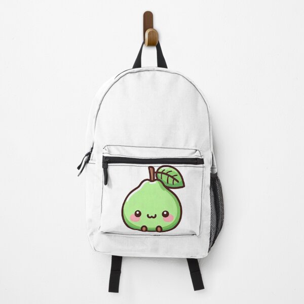 Item preview, Happy Kawaii Guava Cartoon Fruit Illustration designed and sold by ArtfulWeave.
