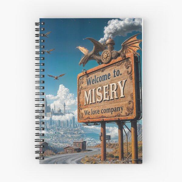Aperçu de l'œuvre Bienvenue chez Misery - Nous aimons la compagnie créée et vendue par amyjoy1976.