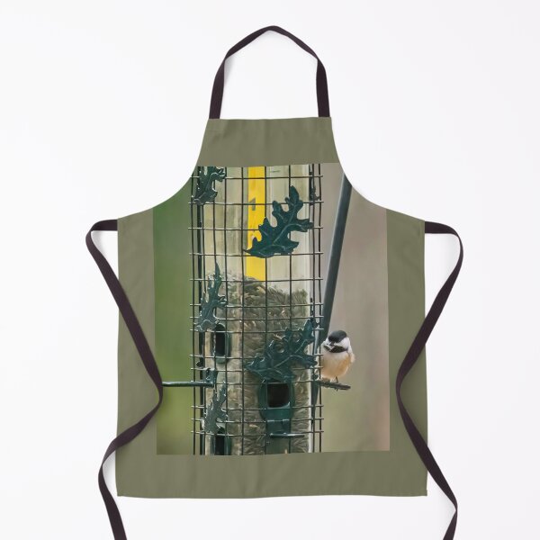 Item preview, Black-capped Chickadee, Poecile Atricapillus, Perched on a Thistle Bird Feeder designed and sold by LINDA MCKUSICK.