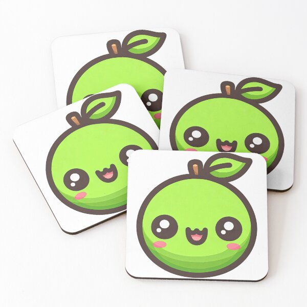 Item preview, Cute Kawaii Lime Cartoon Fruit Character designed and sold by ArtfulWeave.