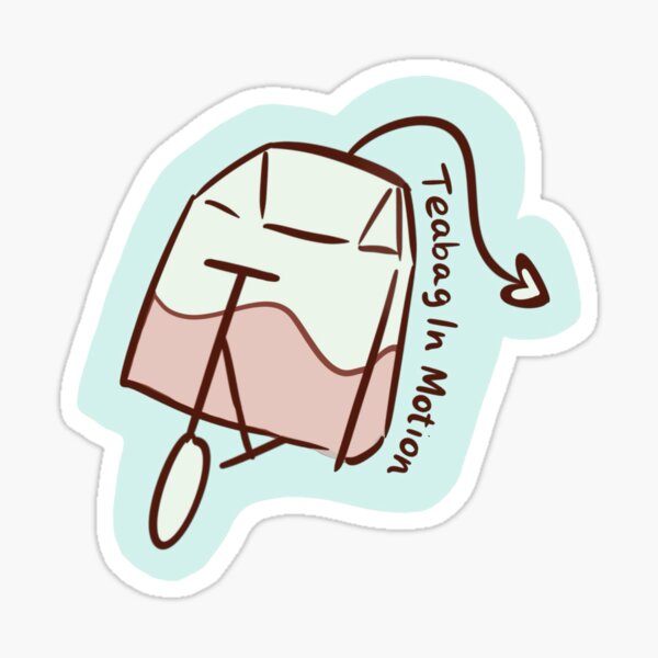 Artikel-Vorschau von Teebeutel in Bewegung Logo, designt und verkauft von TeabagInMotion.