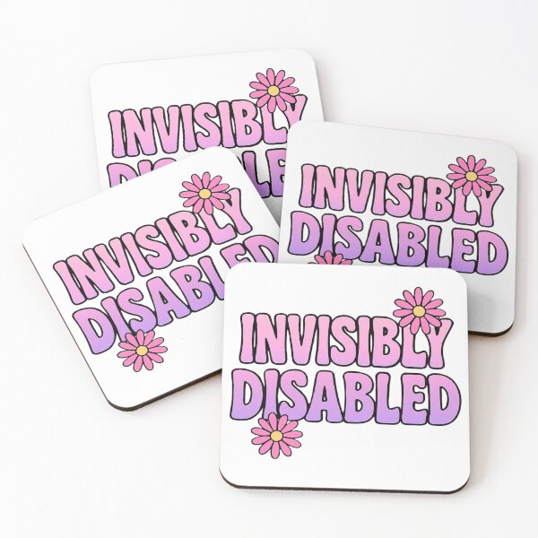 Item preview, Invisibly Disabled Pink Floral designed and sold by Tiel05.