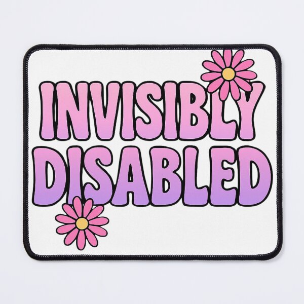 Item preview, Invisibly Disabled Pink Floral designed and sold by Tiel05.