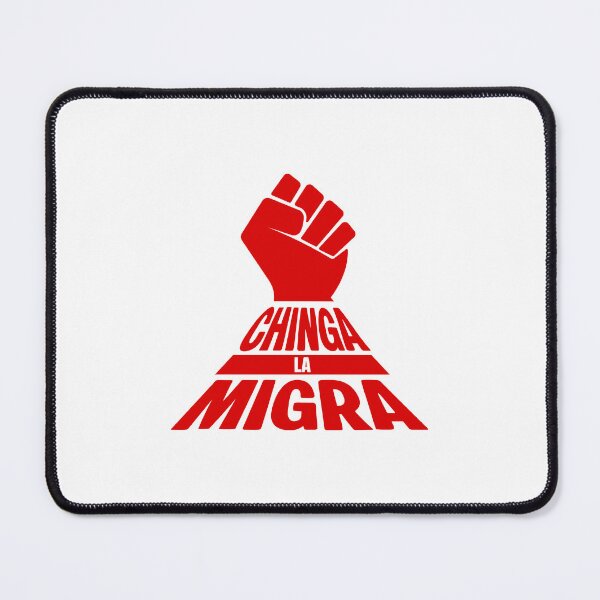 Item preview, chinga la migra | Bold Resistance Fist Graphic designed and sold by Balasan.