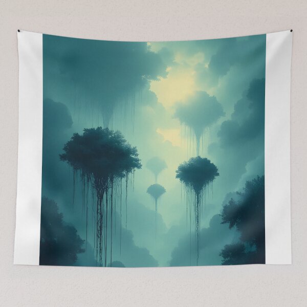 Item preview, Ethereal Floating Forest designed and sold by oanaunciuleanu.
