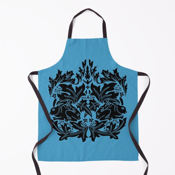 Item preview, William Morris Rabbit and Bird Black designed and sold by Pixelchicken.