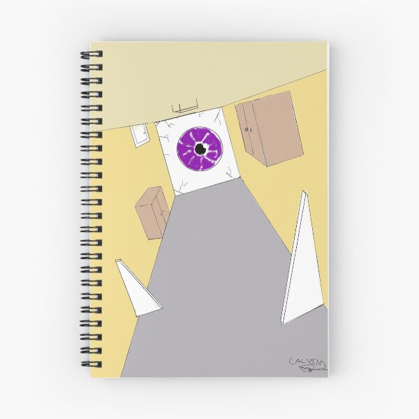 Item preview, Gigantic eye in a corridor. designed and sold by Kalartiste.