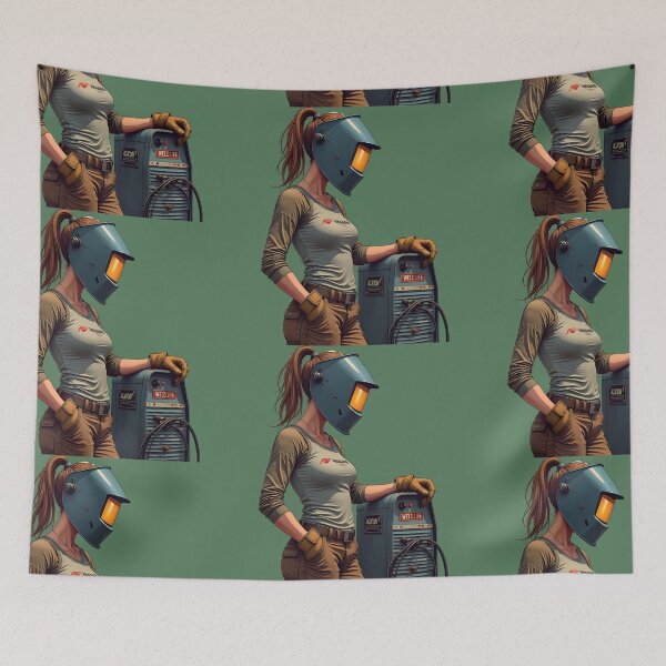 Item preview, Weld Life: Welding Warrior designed and sold by IronInkClothing.