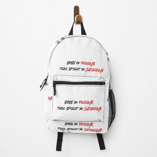 Item preview, BOSS ON FRIDAYS, FREE SPIRIT ON SATURDAYS designed and sold by SLIMK8.
