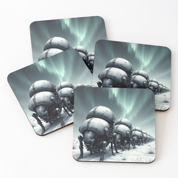 Item preview, March of the Mechanical Nomads designed and sold by oanaunciuleanu.