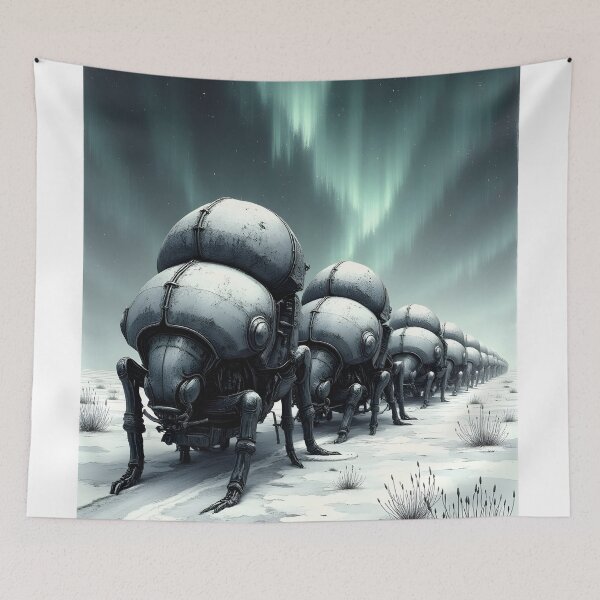 Item preview, March of the Mechanical Nomads designed and sold by oanaunciuleanu.