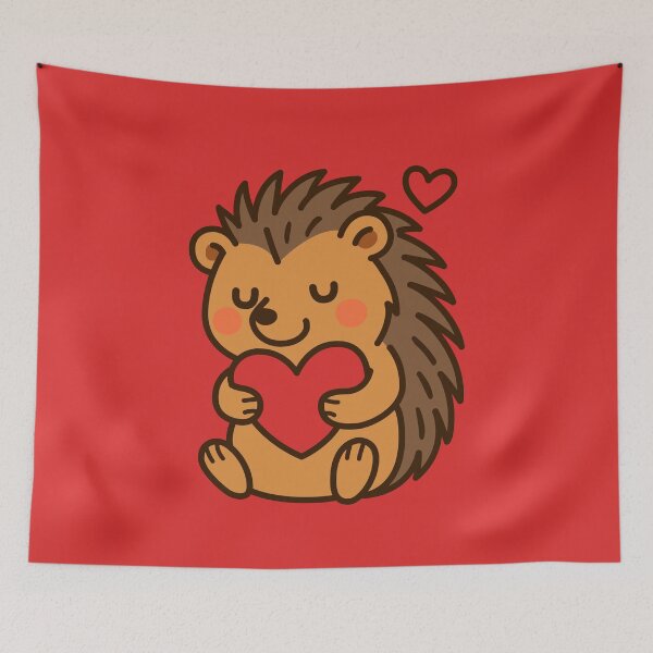 Item preview, Hedgehog of Love designed and sold by TheNewPixel.