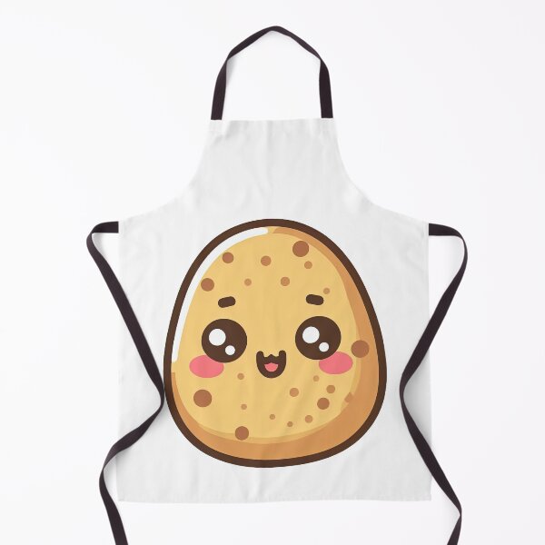 Item preview, Cute Kawaii Potato Cartoon Character with Blush designed and sold by ArtfulWeave.