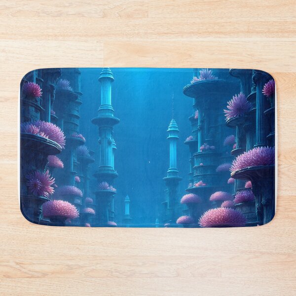 Item preview, The Enchanted Underwater Citadel designed and sold by oanaunciuleanu.
