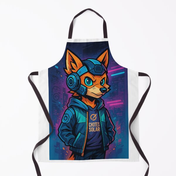 Item preview, Cyber Skater Fox – Guardian of the Neon Streets designed and sold by Doostod.