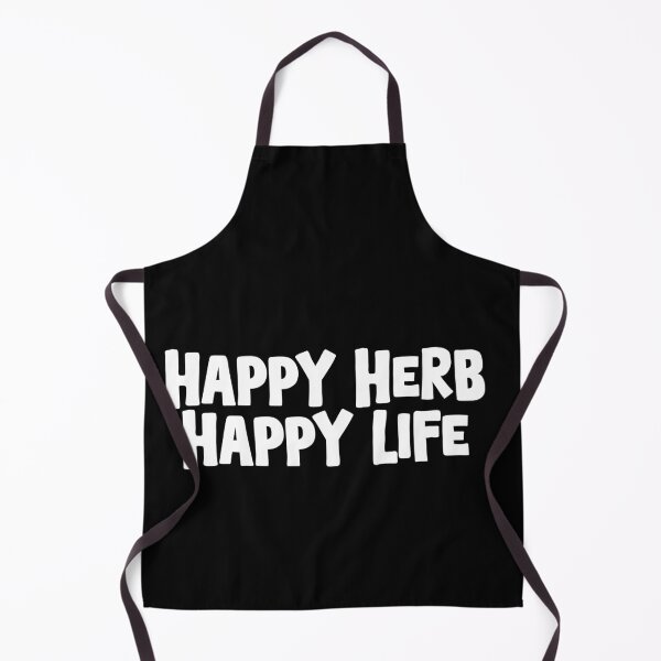 Item preview, Happy Herb Happy Life - Positive Herbal Statement designed and sold by GartenIdeen.