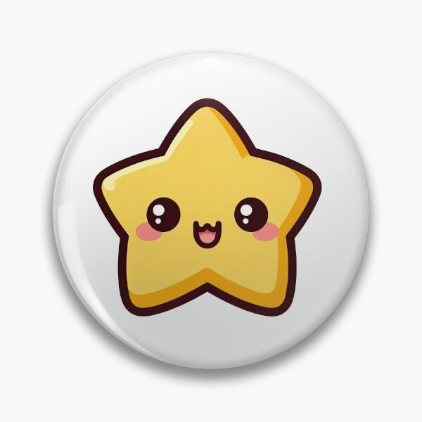Item preview, Smiling Kawaii Starfruit Cartoon Character Design designed and sold by ArtfulWeave.