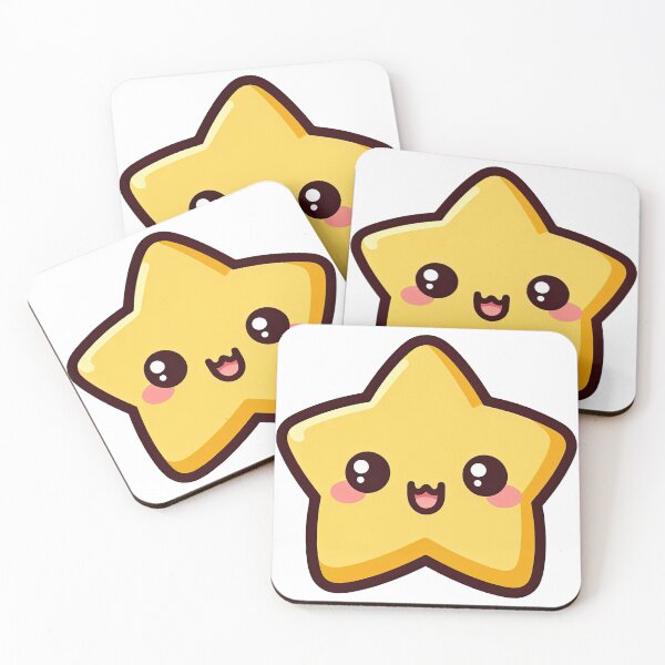 Item preview, Smiling Kawaii Starfruit Cartoon Character Design designed and sold by ArtfulWeave.
