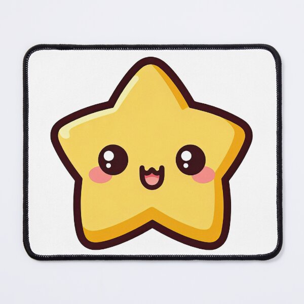 Item preview, Smiling Kawaii Starfruit Cartoon Character Design designed and sold by ArtfulWeave.