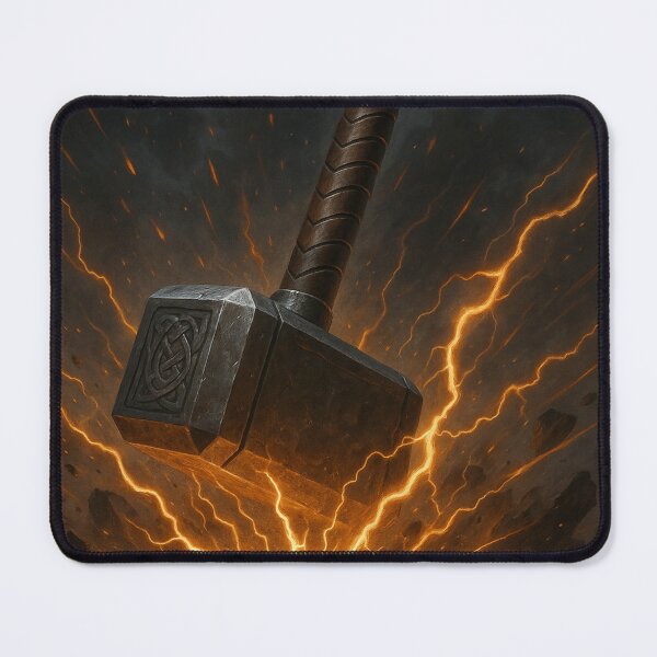 Item preview, The Fury of Mjölnir designed and sold by Gabriel-Flores.