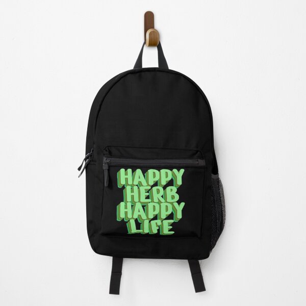 Item preview, Happy Herb Happy Life - Positive Herbal Statement designed and sold by GartenIdeen.
