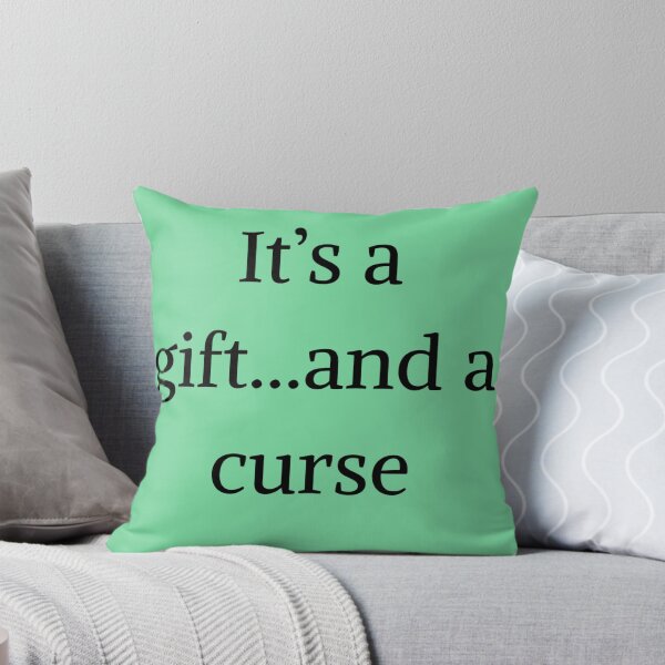 Item preview, It's a gift and a curse - Monk quotes designed and sold by Have you seen this movie?.