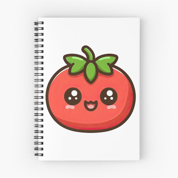 Item preview, Smiling Kawaii Tomato Cartoon Fruit Illustration designed and sold by ArtfulWeave.