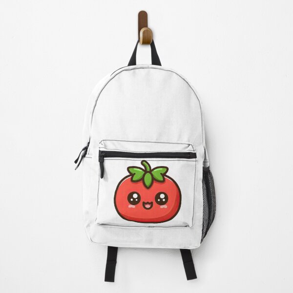 Item preview, Smiling Kawaii Tomato Cartoon Fruit Illustration designed and sold by ArtfulWeave.