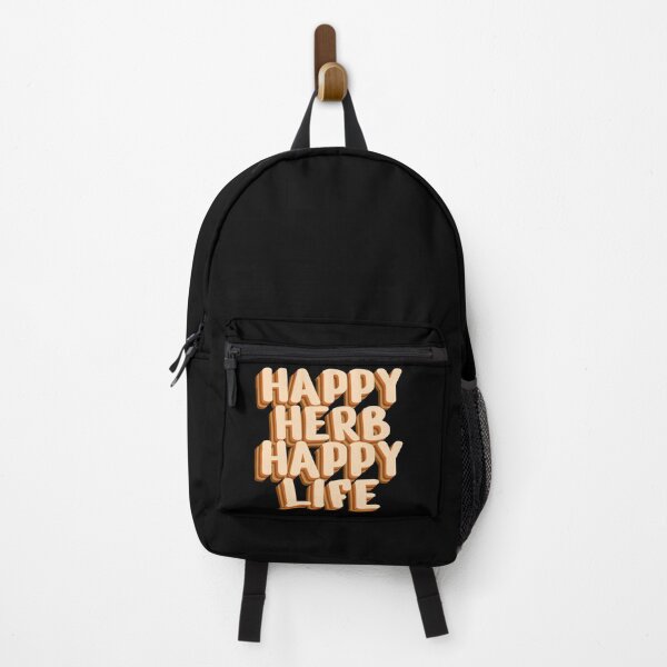 Item preview, Happy Herb Happy Life - Positive Herbal Statement designed and sold by GartenIdeen.