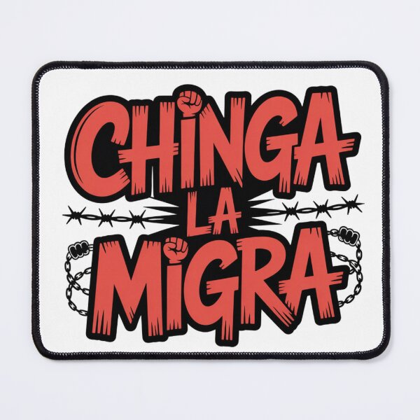 Item preview, Defy Immigration Police - Chinga La Migra Graphic Tee designed and sold by Homecrate01.