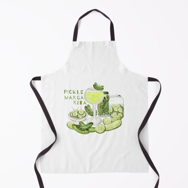 Item preview, Pickle Margarita Design in Watercolor designed and sold by andrebalest.art.