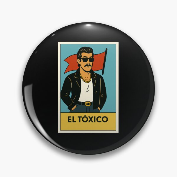 Item preview, El Tóxico | Funny Lotería Card Parody – Toxic Latino Ex-Boyfriend Humor designed and sold by PNGShop.