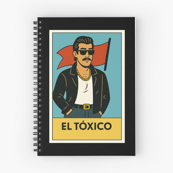 Item preview, El Tóxico | Funny Lotería Card Parody – Toxic Latino Ex-Boyfriend Humor designed and sold by PNGShop.