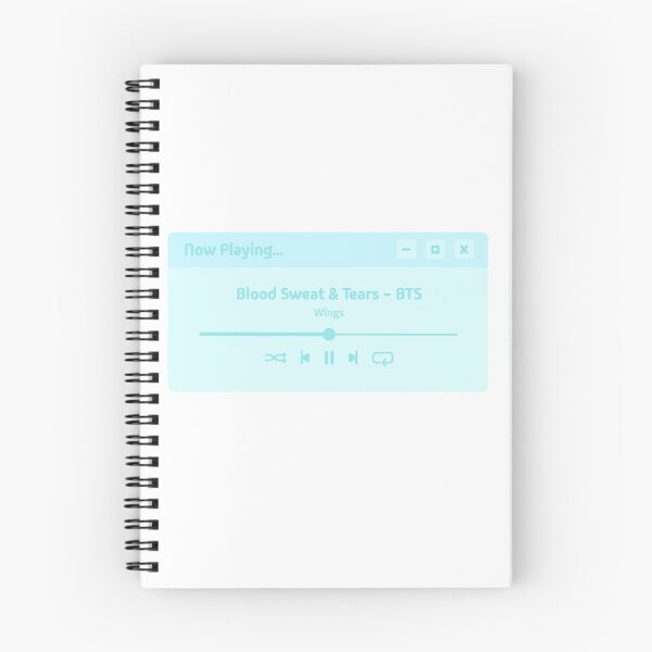 Item preview, Blood Sweat & Tears BTS - Music Player Window designed and sold by sleepysymbols.