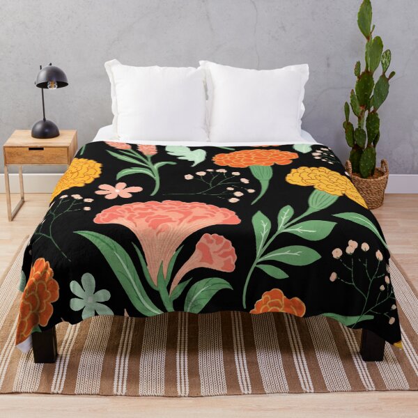 Item preview, Floral of the Dead Pattern | Mexican Day of the Dead Flowers Design designed and sold by  Ojo de Lilith.