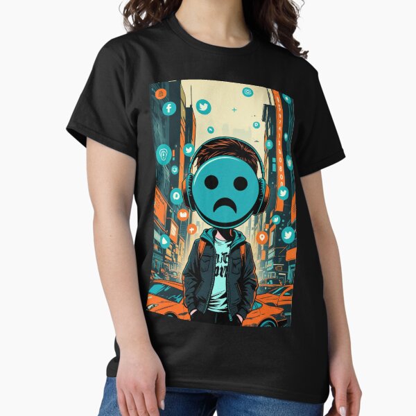 Item preview, “Mute the Noise” – Retro Futurist Poster for Digital Rebels designed and sold by NeuroTrash.