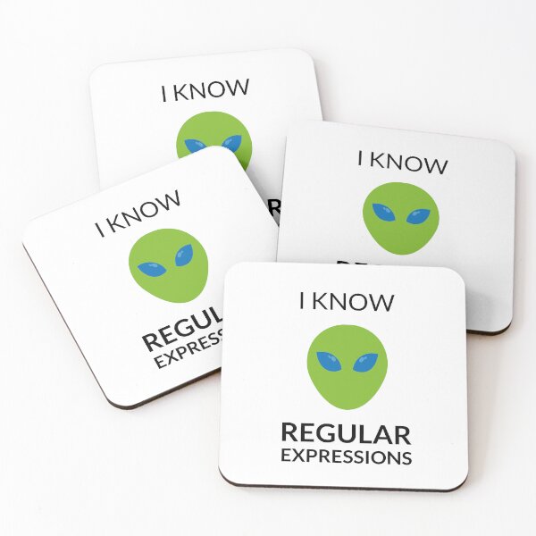 Item preview, I Know Regular Expressions designed and sold by stackovercool.