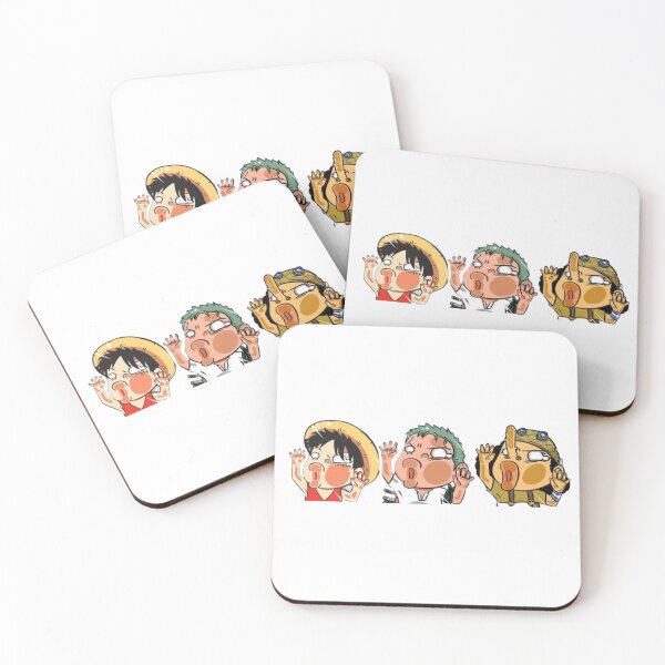 Item preview, One Piece Trio – Luffy, Zoro & Usopp designed and sold by Irene Pérez.